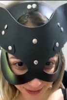 Maskeli Kızdan 1 Saat Dildolu Yayın