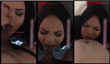 Hollandadan Gurbetçi  Kara Çarşaflı Türk Ağzına Boşaltıyor Gurbetçi Türbanlı Ağza Boşaltıyor